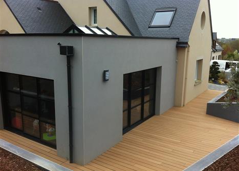 Terrasse composite SILVADEC Binic 22 - paysagiste 22