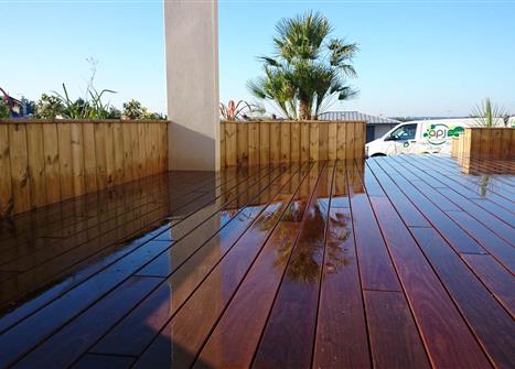 Terrasse IPE Binic 22 - aménagements extérieurs Côtes d'Armor