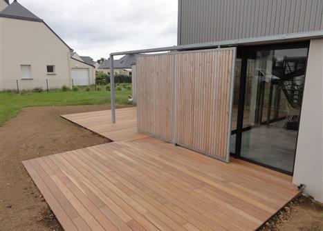 terrasse bois - paysagiste 35