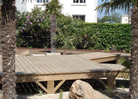 terrasse bois - aménagements extérieurs 35