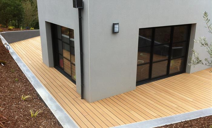 Terrasse composite SILVADEC  - paysagiste ille et Vilaine
