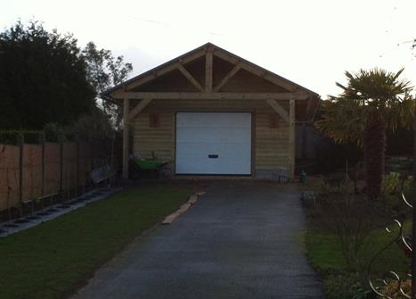 Chalet bois Plouha 22 - aménagement extérieur ille et vilaine 