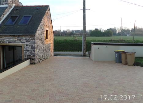 Pavage multiformat Lanloup 22 - Paysagiste 35