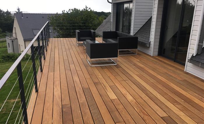 Terrasse IPE Perros Guirec